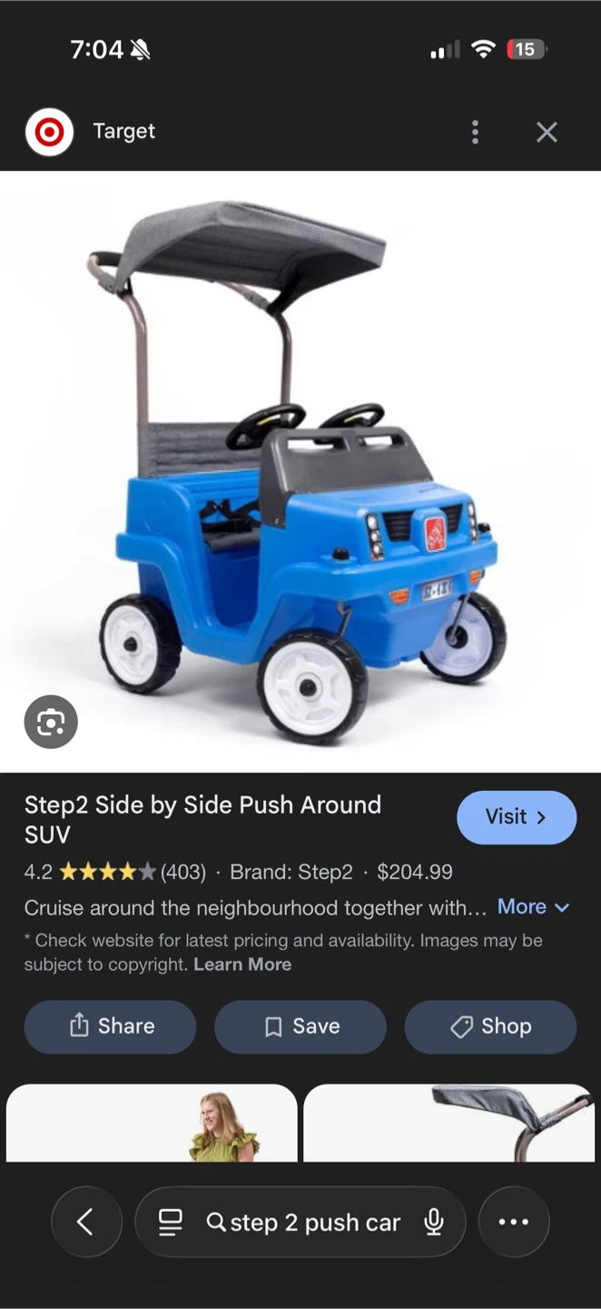 Step2 Side by Side Push Around SUV