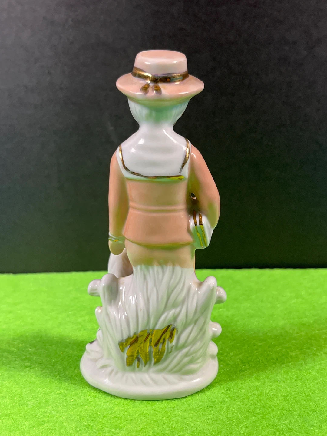 Boy with Dog Figurine - photo 3