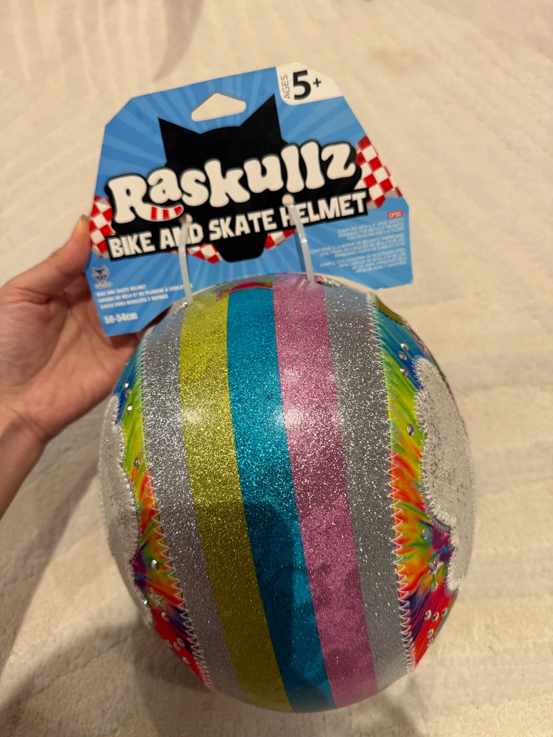 Raskullz Bike and Skate Helmet - Girls Loud Cloud Sparklez - photo 3