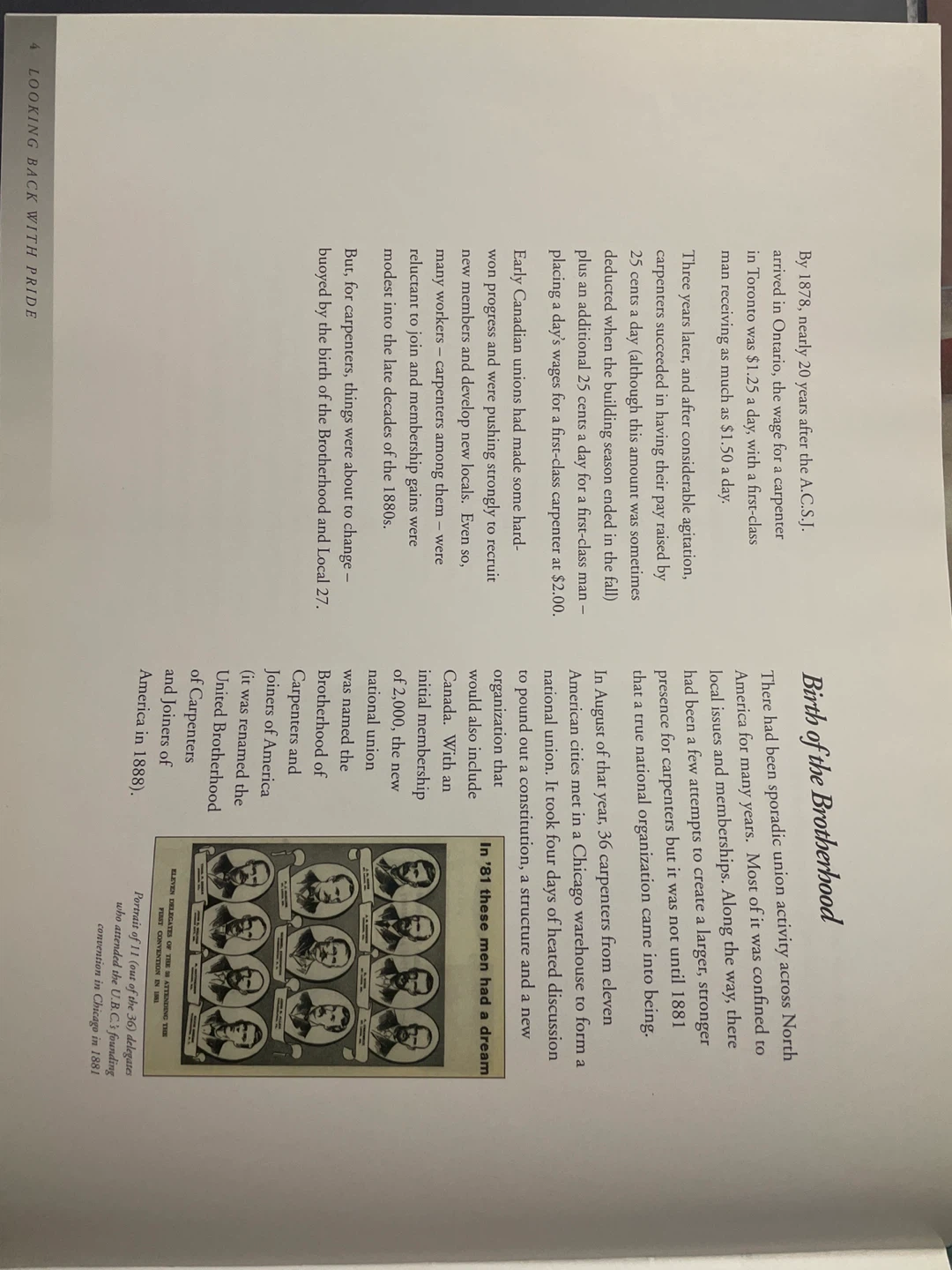 The Carpenters' Union in Canada: 125 Years of History Book - photo 2