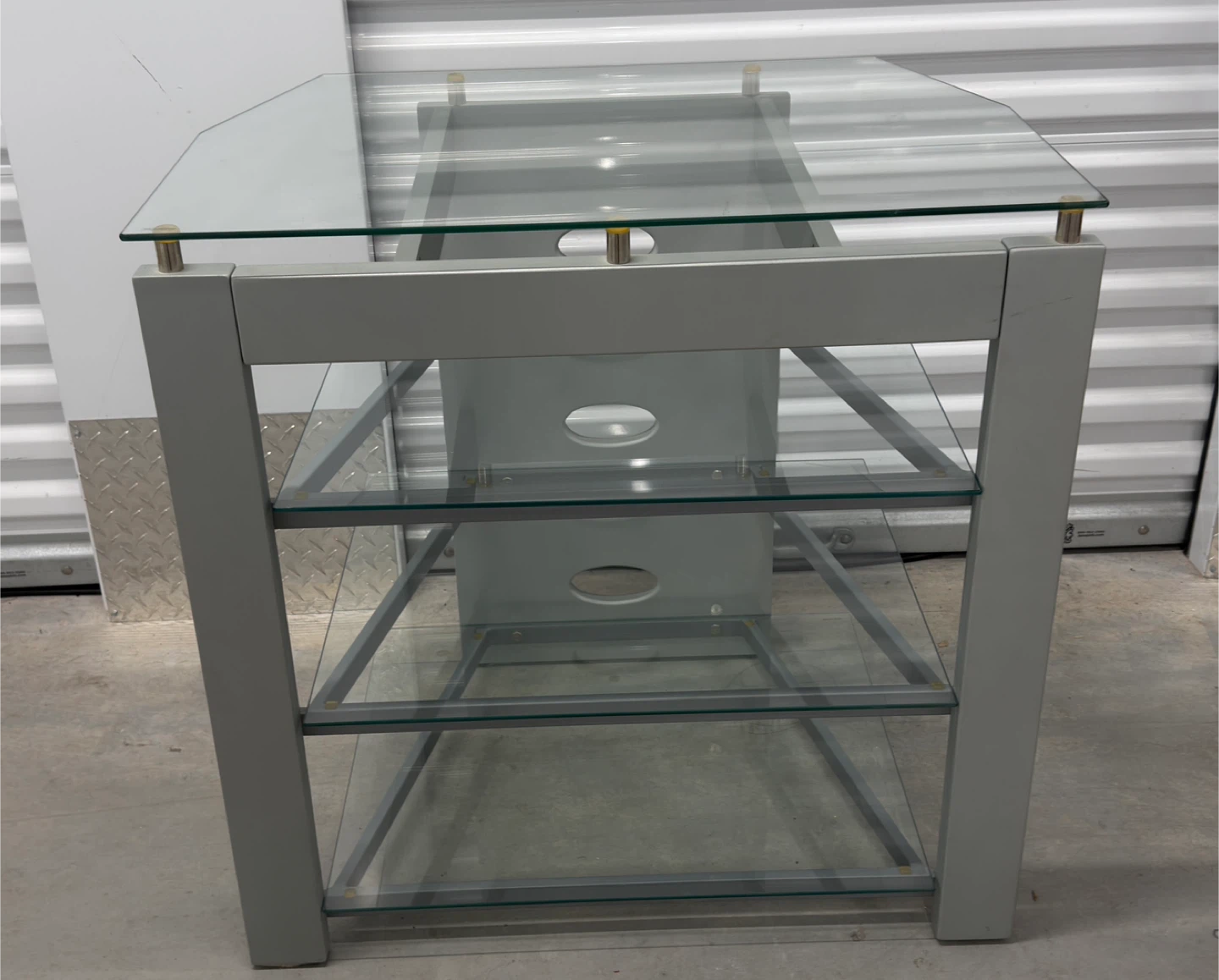 Glass TV Stand - photo 4