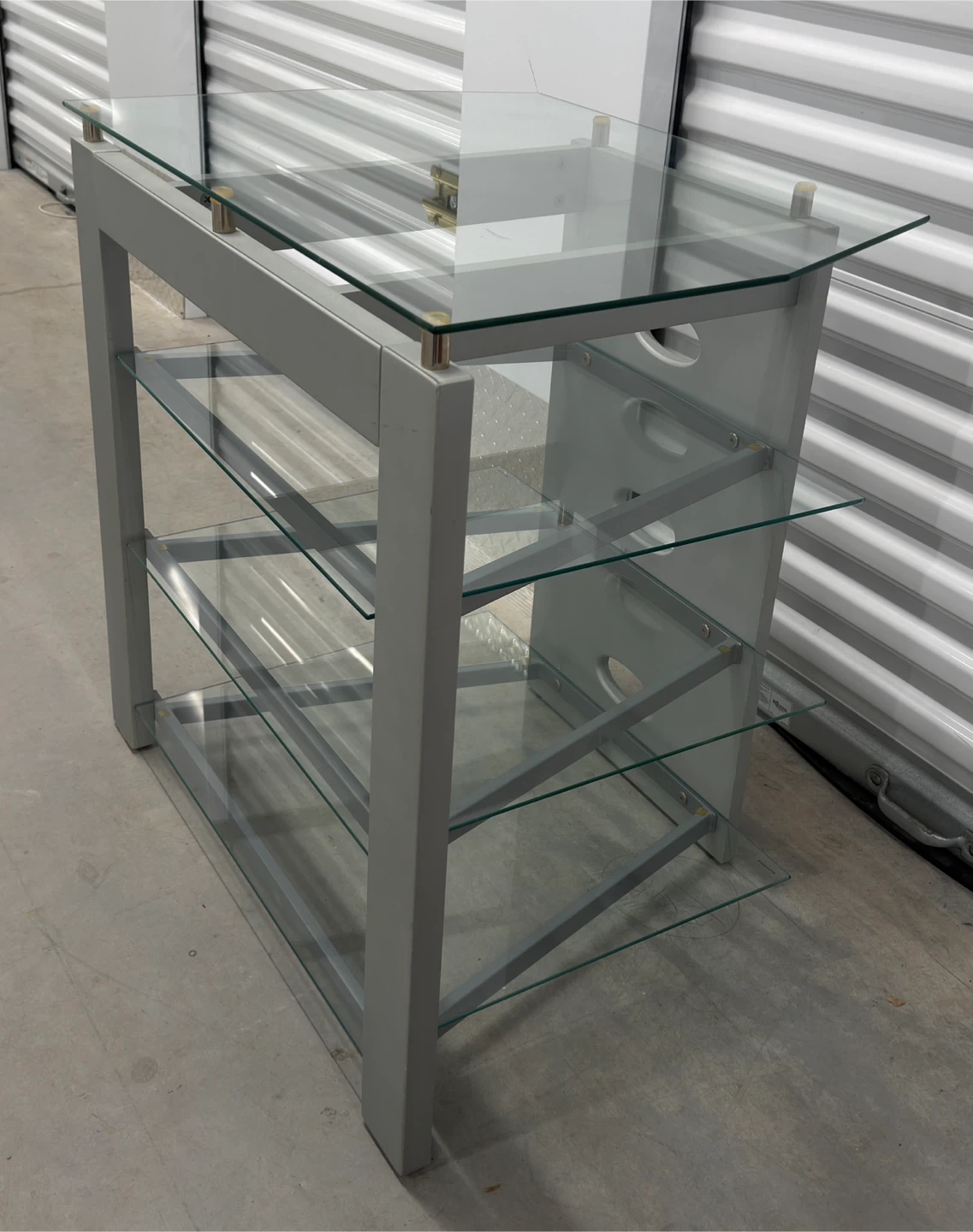Glass TV Stand - photo 5