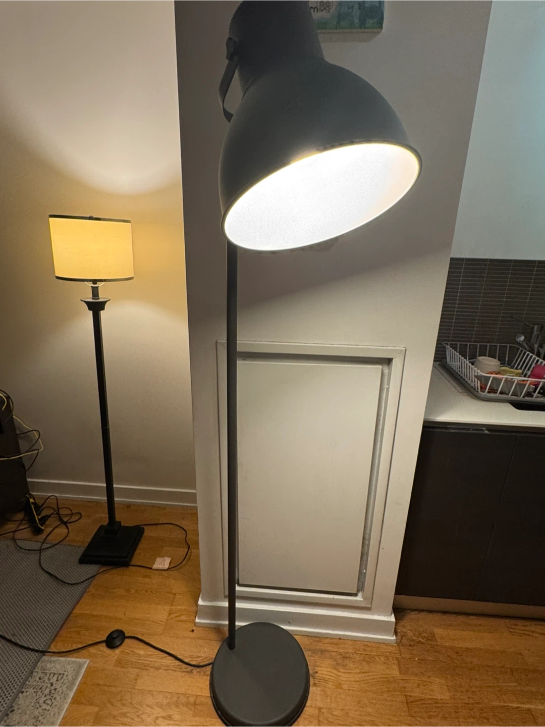 Floor Lamp with Foot Switch
