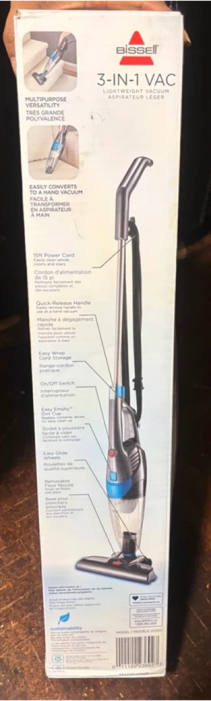 Bissell 3-in-1 Lightweight Vacuum - photo 2