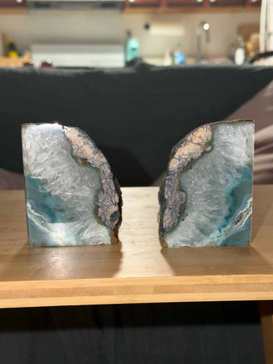 Gorgeous Crystal Bookends - photo 3