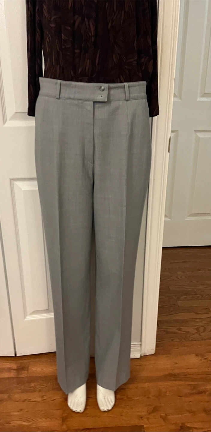Brax Future Wool Stretch Dress Pants - Grey - photo 3