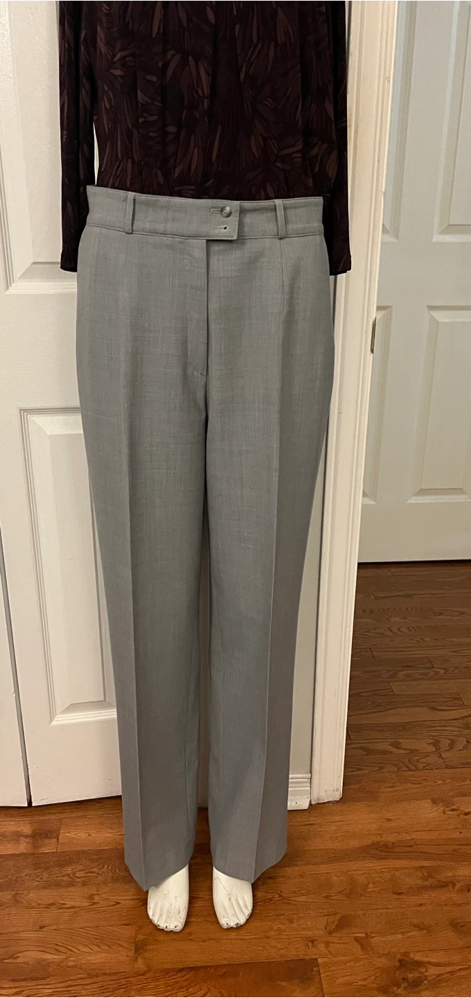Brax Future Wool Stretch Dress Pants - Grey - photo 4