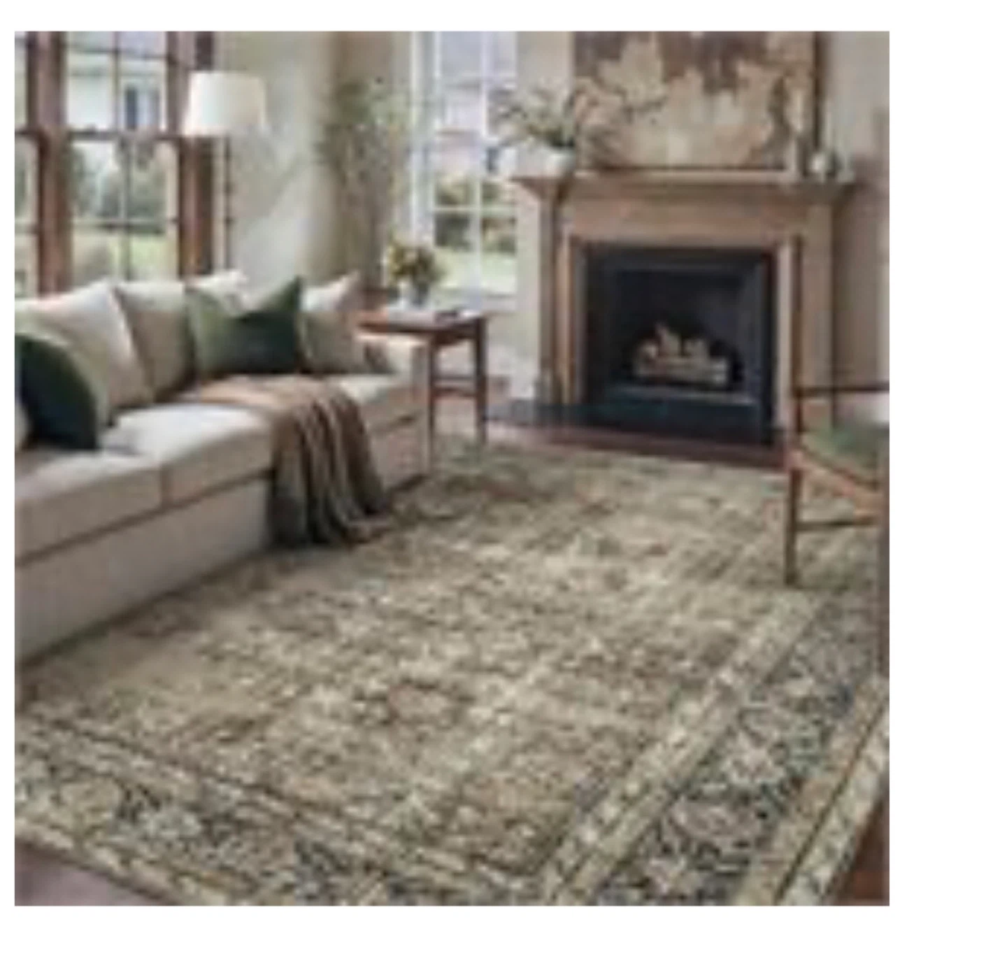 5x7  pure cozy brown Area Rug