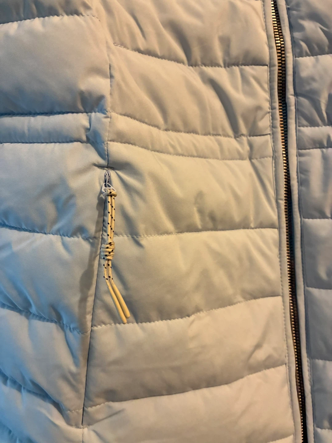Nautica Puffer Jacket - Light Blue - Size M - photo 4