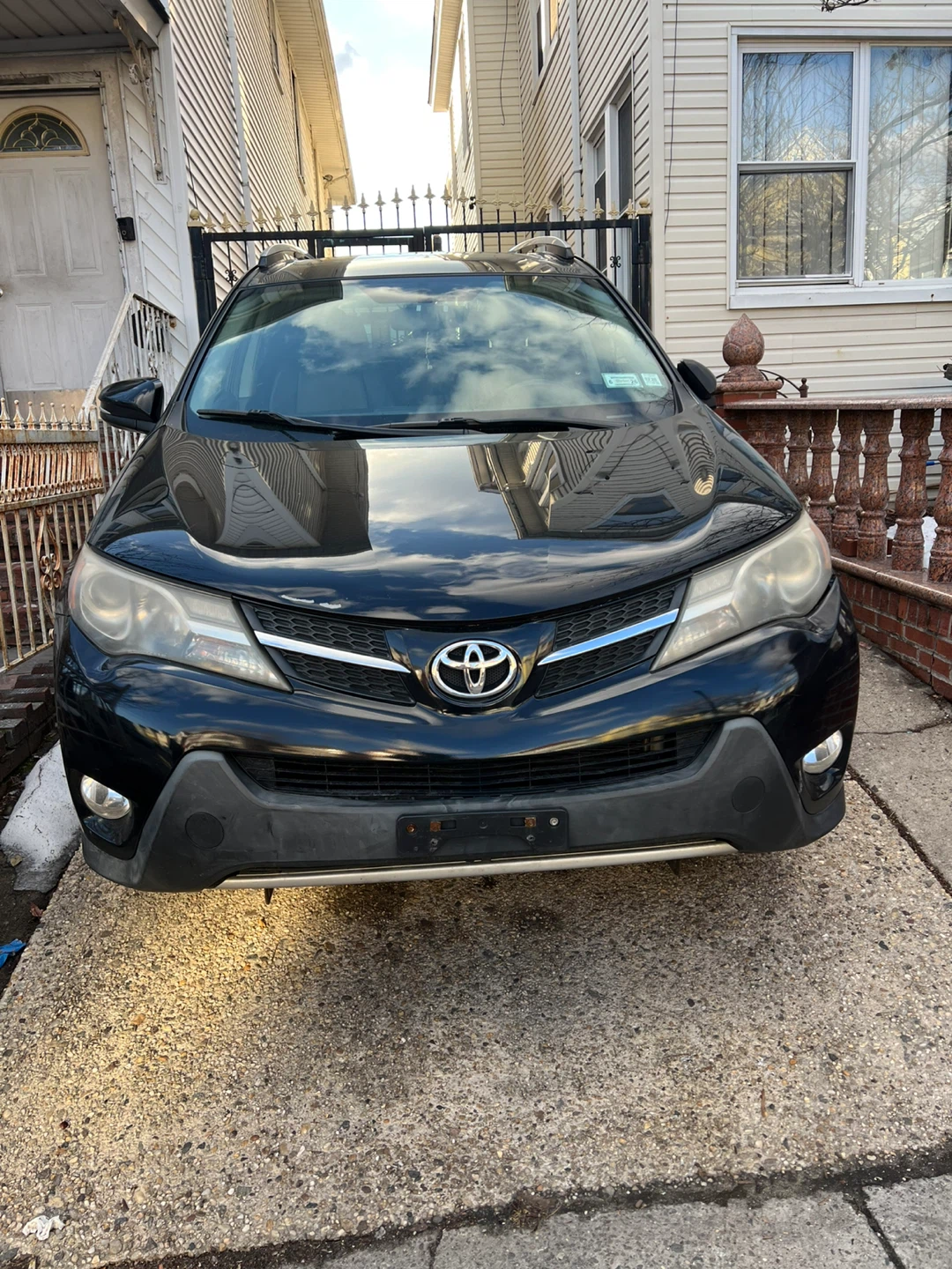 Black Toyota RAV4 SUV