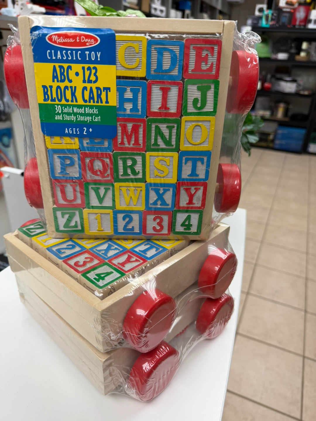 Melissa & Doug ABC-123 Block Cart - photo 2