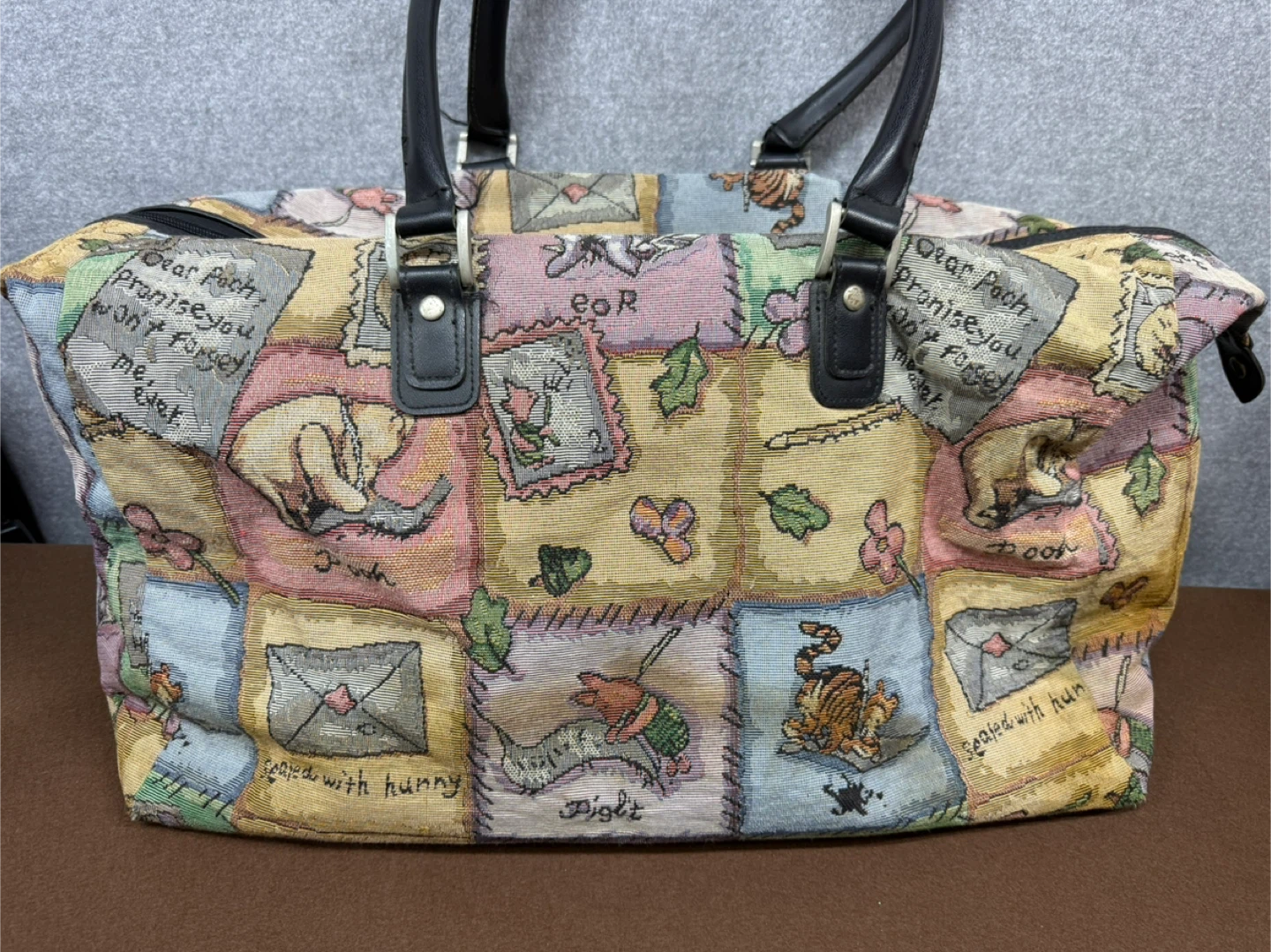 Winnie the Pooh Tapestry Travel Bag