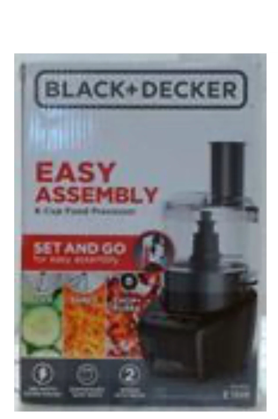 B+D 4-Cup Food Processor