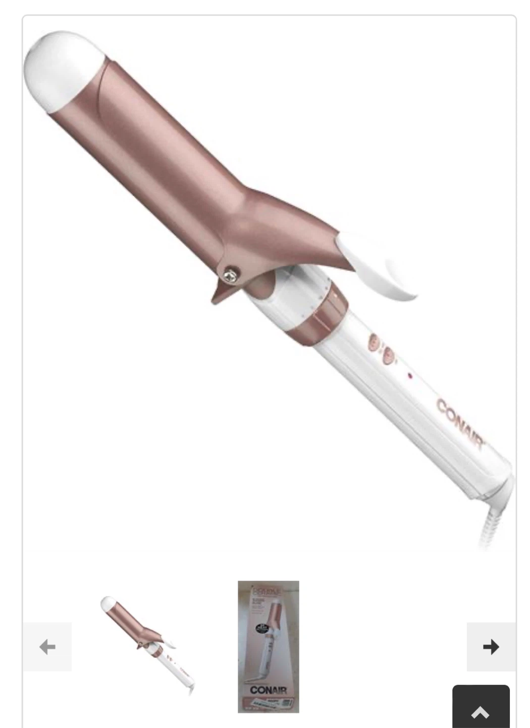 Double Ceramic 1 1/2” Curling Iron