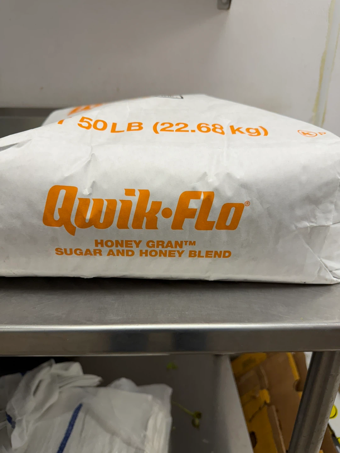 Qwik-FLO Honey Gran Sugar and Honey Blend 50lb Bag - photo 2