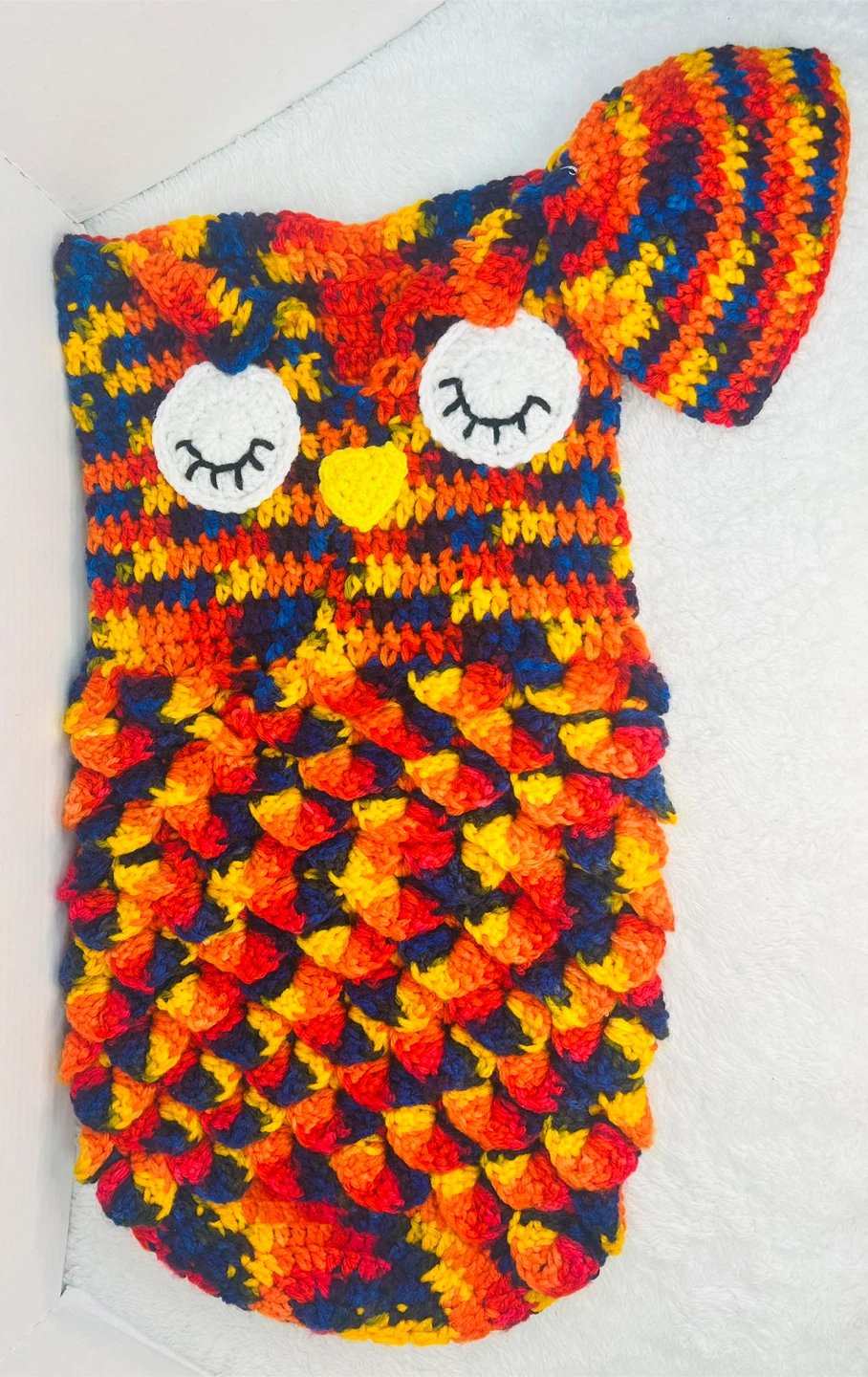 NB-3 Months Crochet Baby Photo Prop Sleep Sack Unique Gift - photo 2