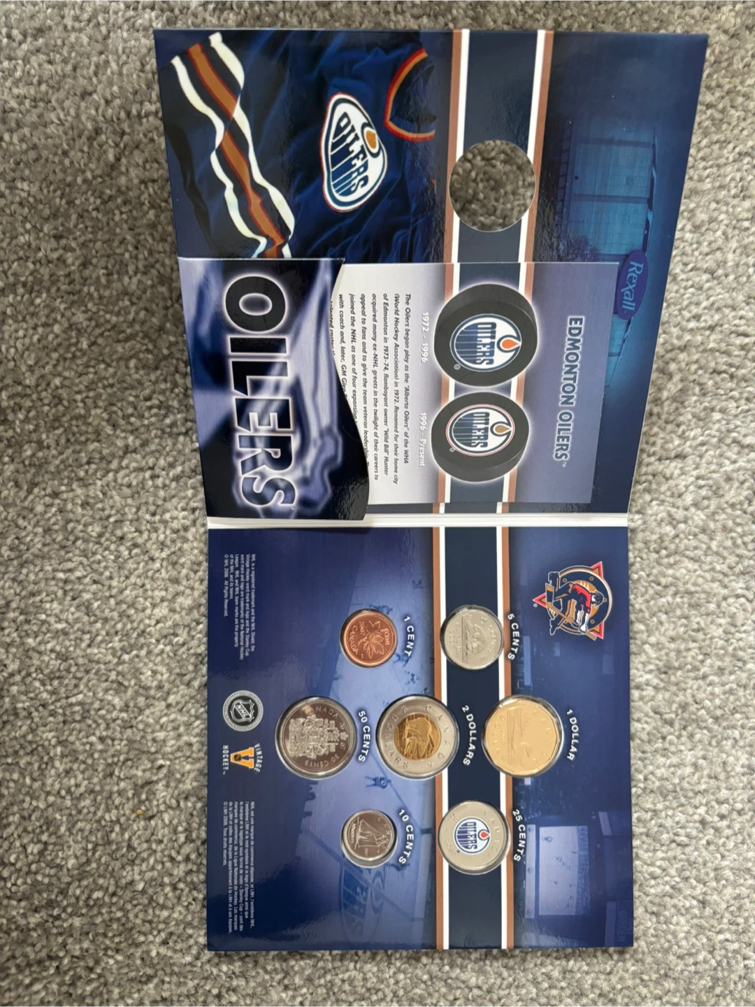 Edmonton Oilers 2006–2007 Official Coin Set - photo 2