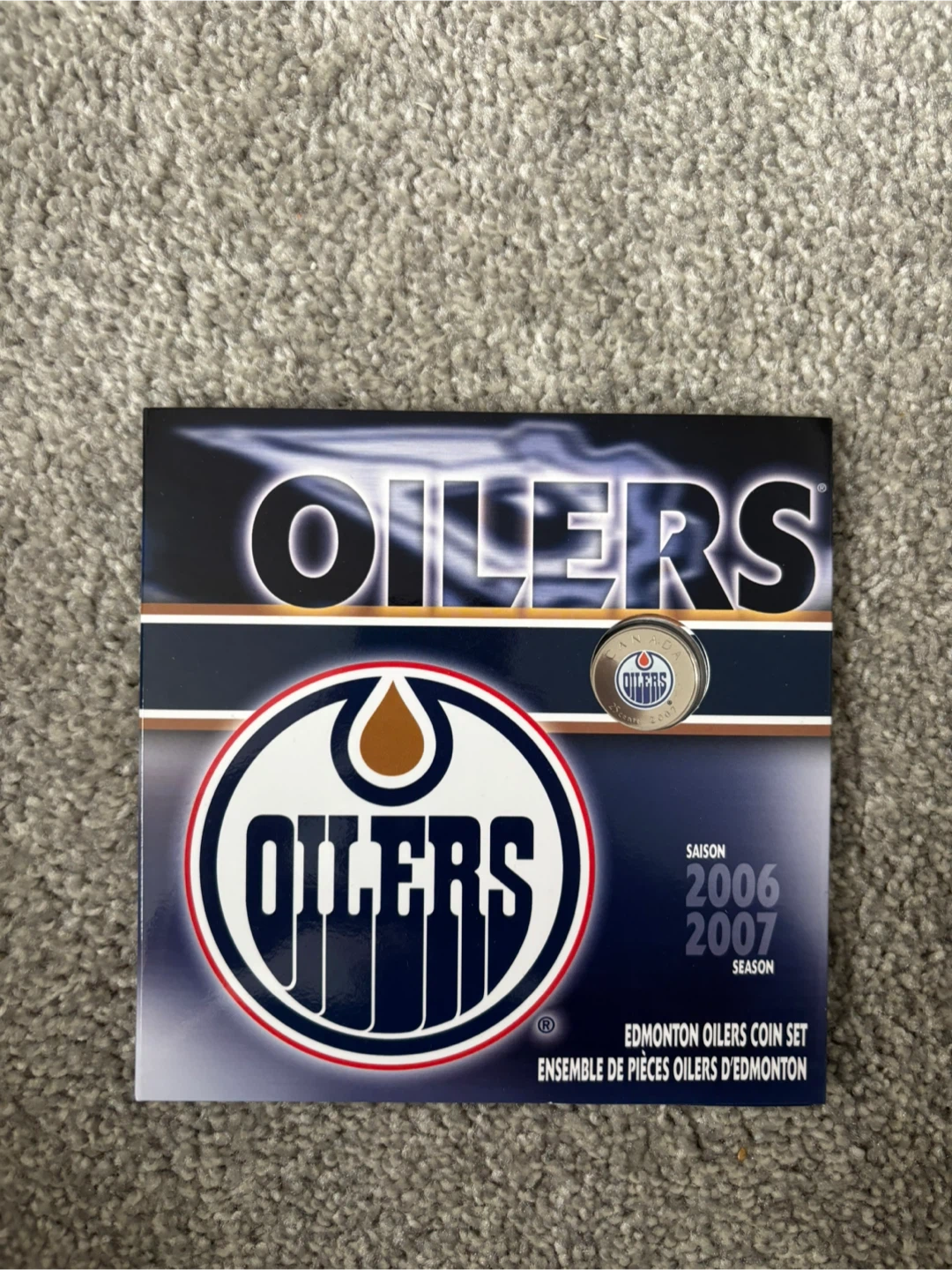 Edmonton Oilers 2006–2007 Official Coin Set