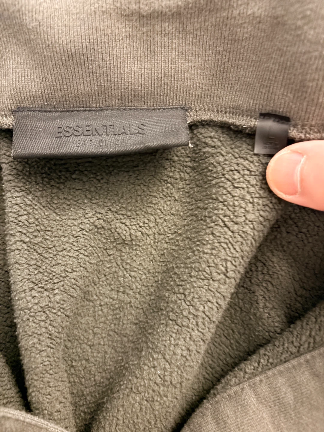 Selling two authentic fog essentials fleece sweatshirts - photo 4