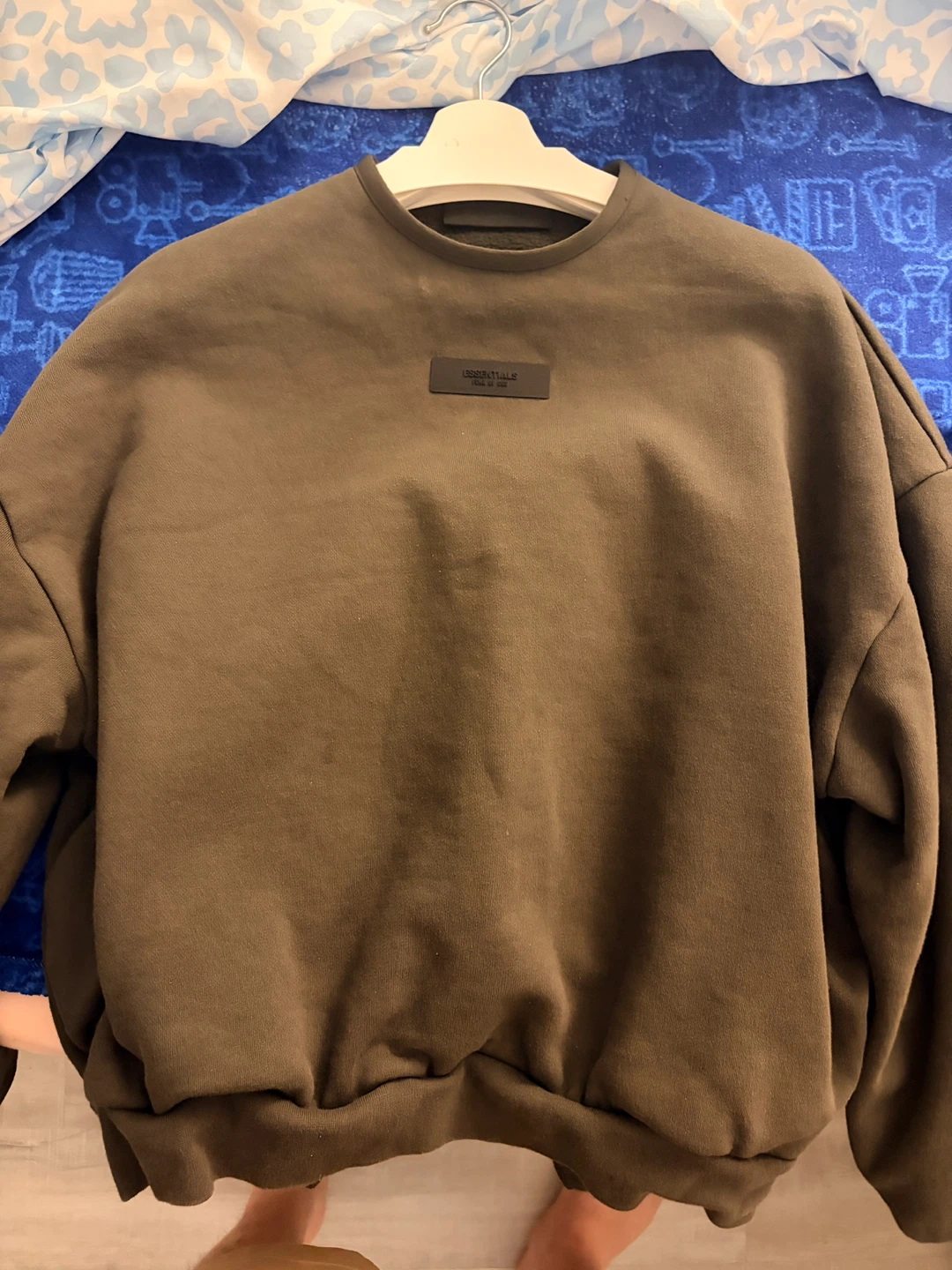Selling two authentic fog essentials fleece sweatshirts