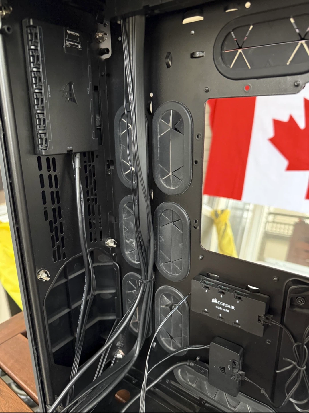 Computer Case with RGB Fans and Water Cooling - photo 4