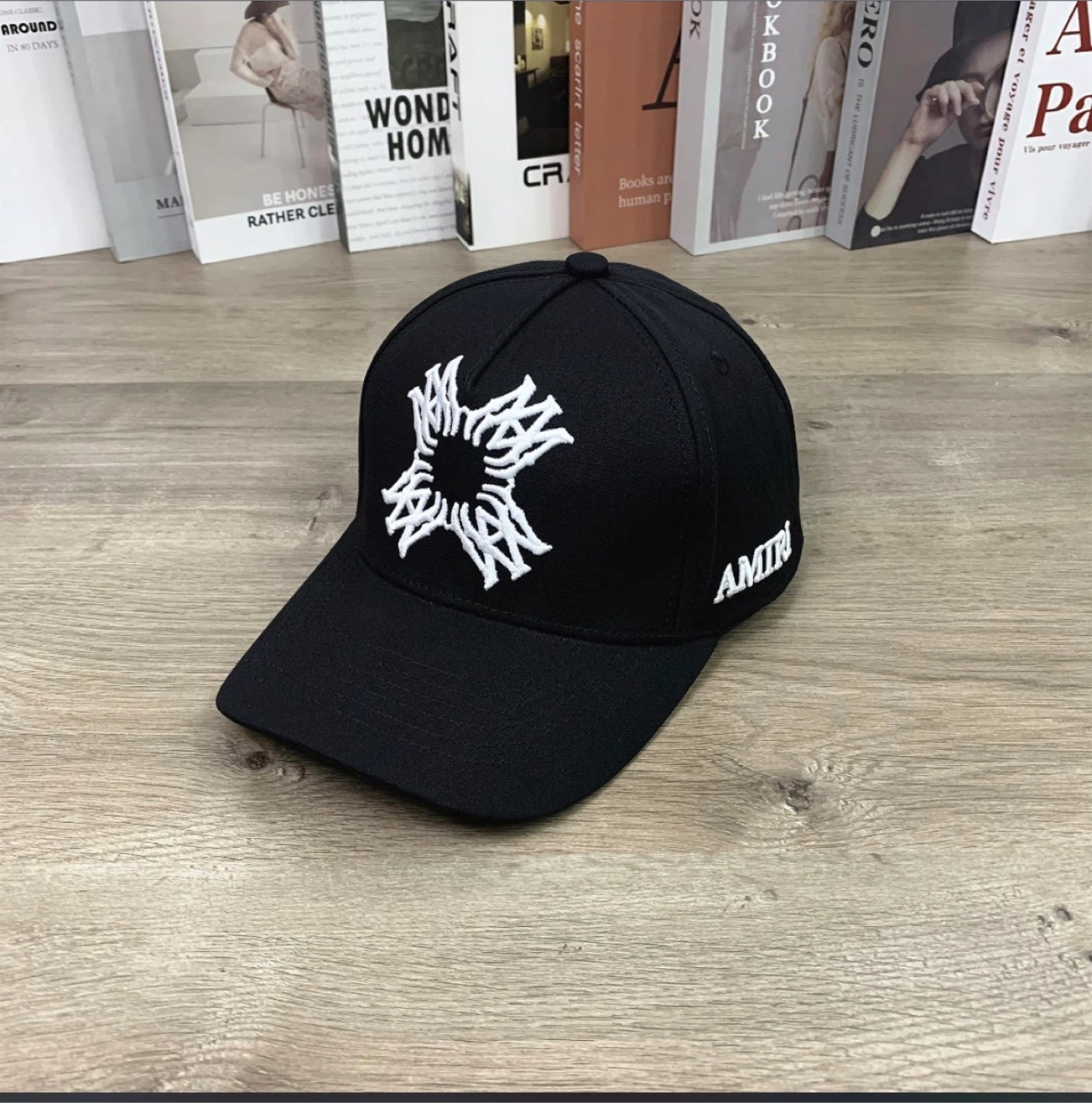 AMIRI Black Baseball Cap