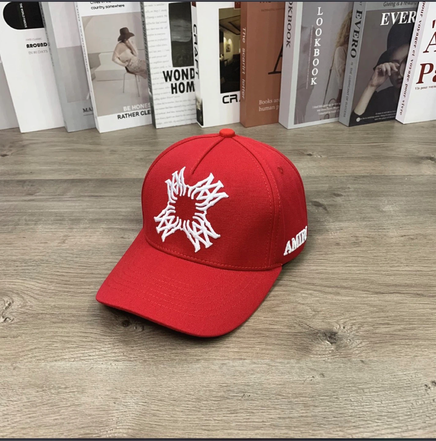 Amiri Red Baseball Cap