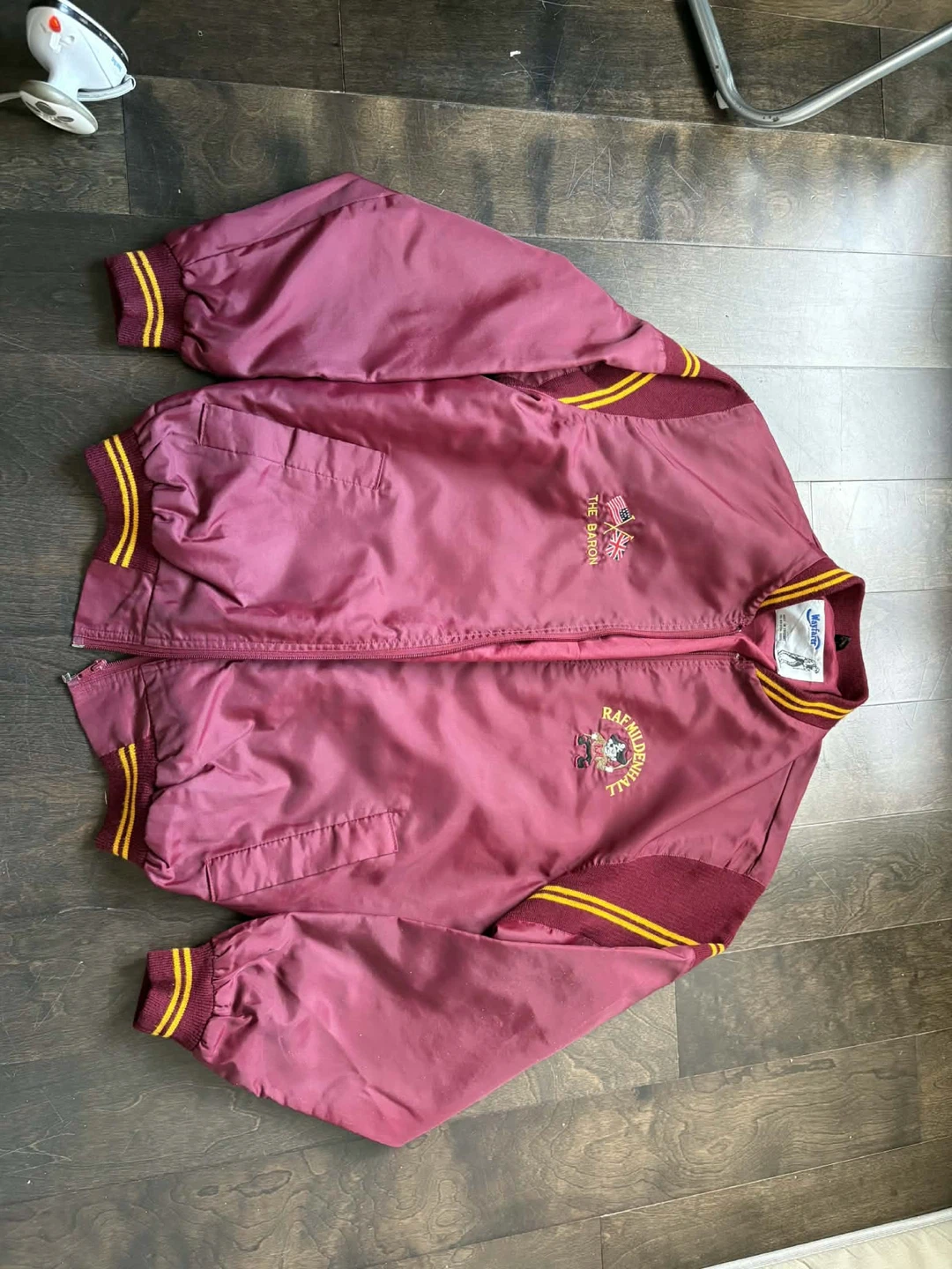 Varsity Bomber Jacket - "The Baron" RAF Mildenhall - photo 2