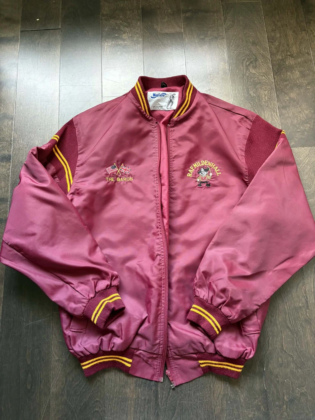 Varsity Bomber Jacket - "The Baron" RAF Mildenhall