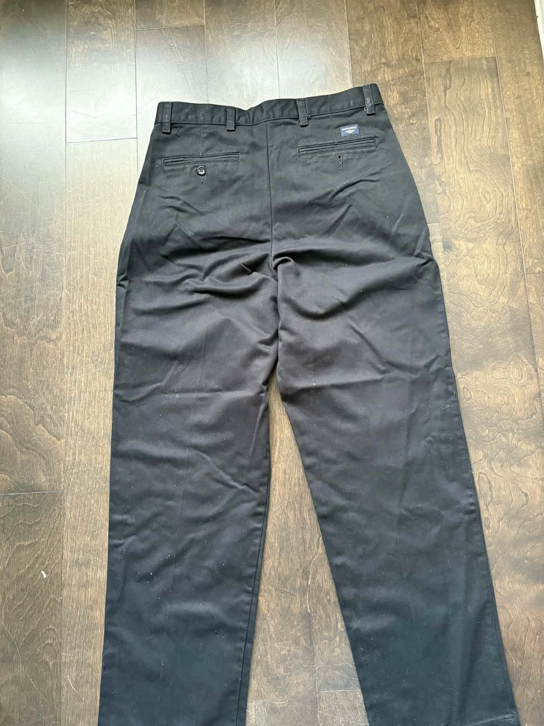Dockers Black Pleated Pants - photo 2