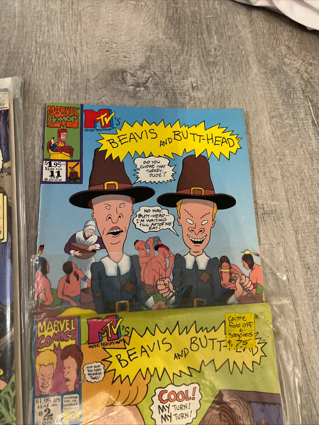 5 Vintage Marvel & MTV- Beavis & Butt Marvel, Micronauts - photo 3