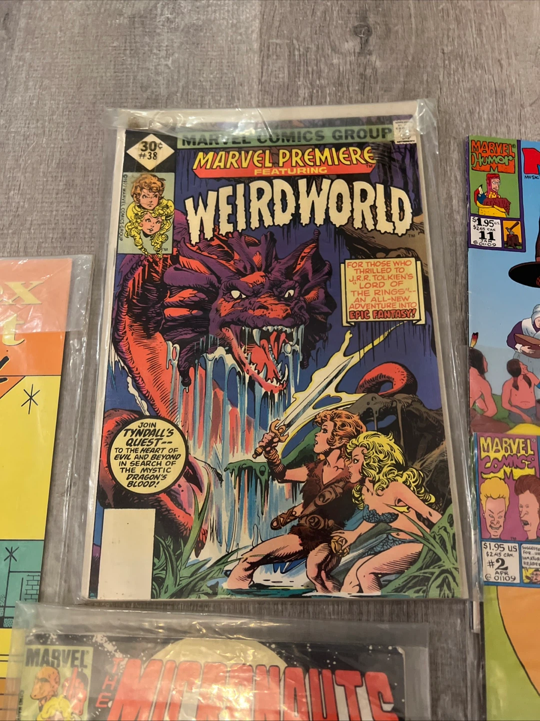 5 Vintage Marvel & MTV- Beavis & Butt Marvel, Micronauts - photo 5