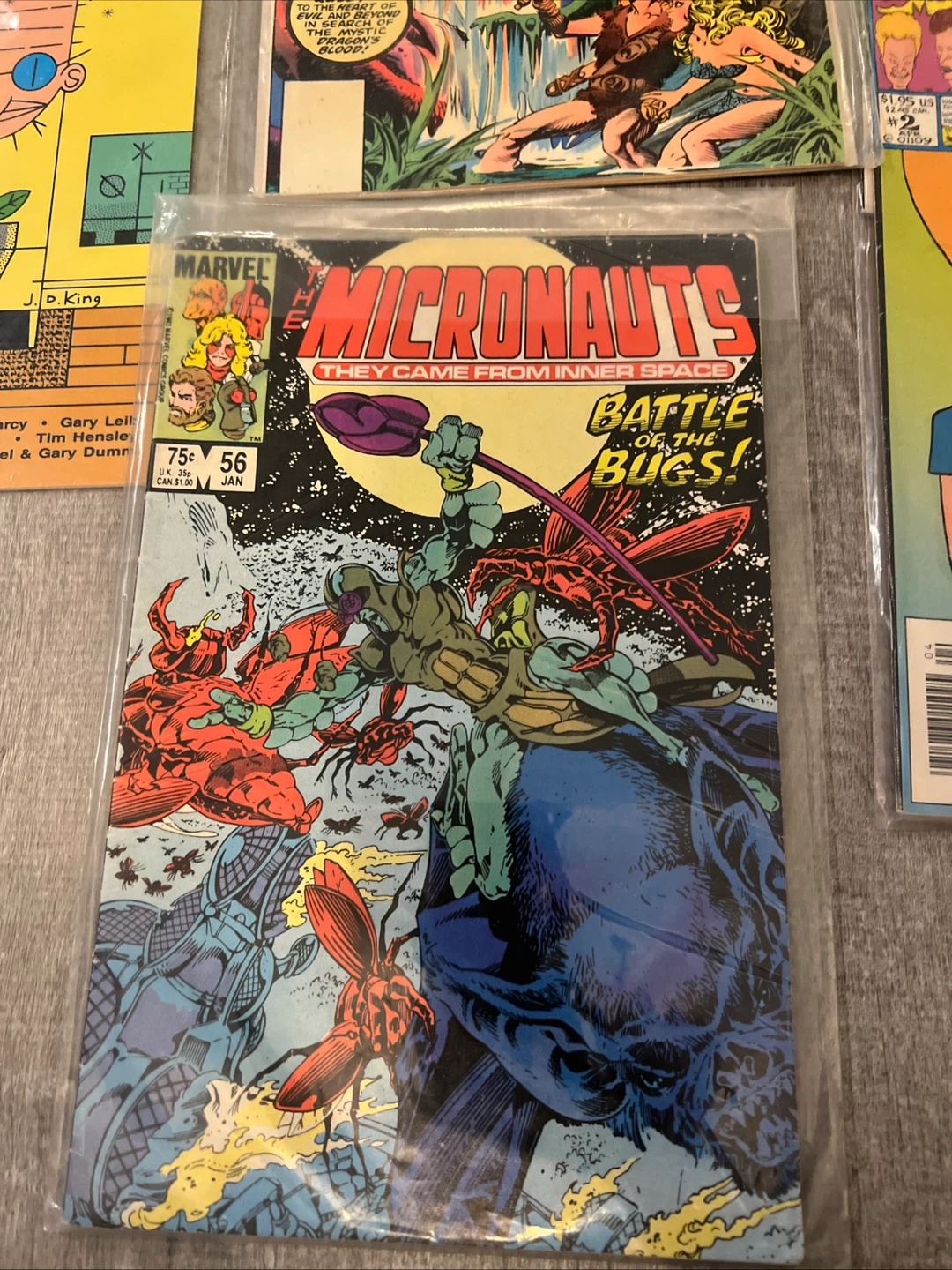5 Vintage Marvel & MTV- Beavis & Butt Marvel, Micronauts - photo 4