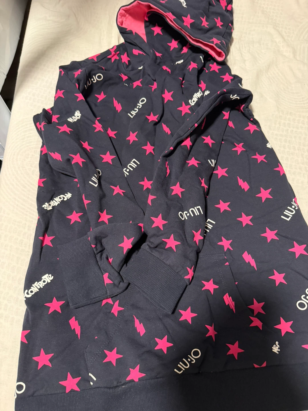 Liu Jo Girls Star Print Hoodie