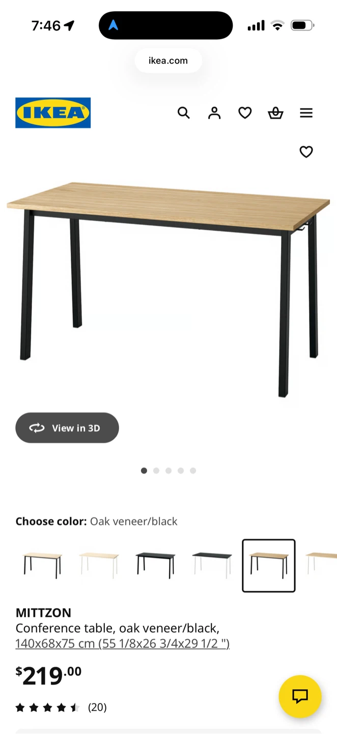 Brand new IKEA Table/desk - photo 5