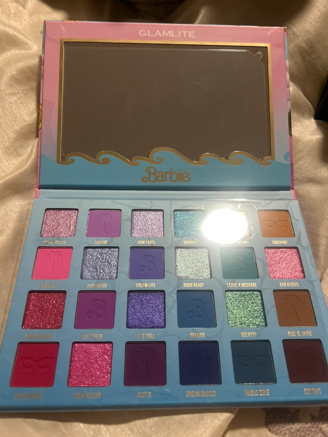 Glamlite Barbie Dream Summer Eyeshadow Palette