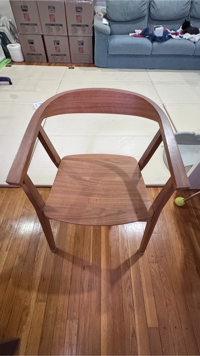 Wooden Dining Table and Chairs Set - photo 3