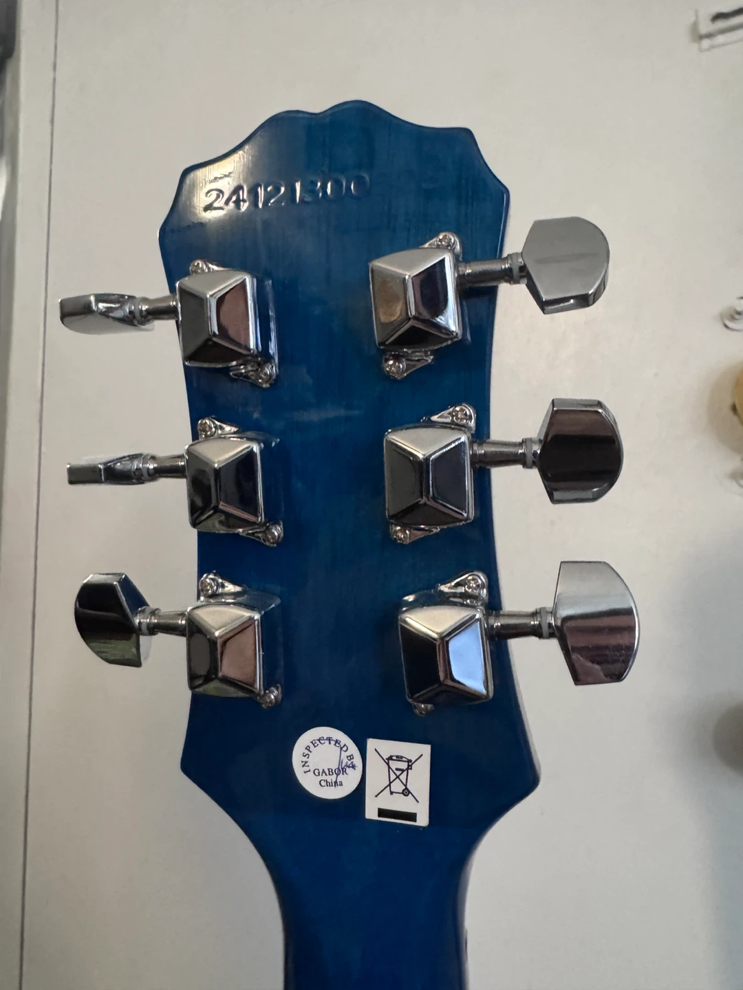 Epiphone Les Paul Special-II Electric Guitar Transparent Blue - photo 5