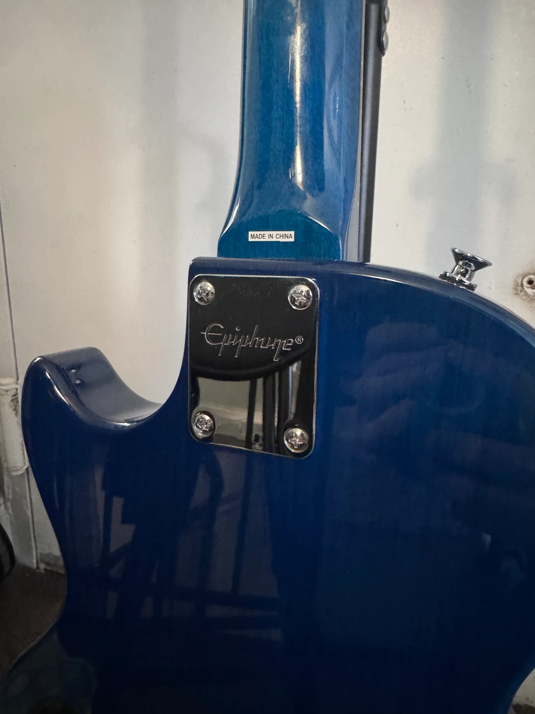 Epiphone Les Paul Special-II Electric Guitar Transparent Blue - photo 4
