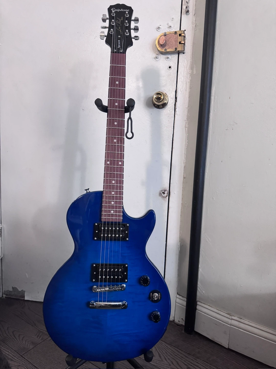 Epiphone Les Paul Special-II Electric Guitar Transparent Blue