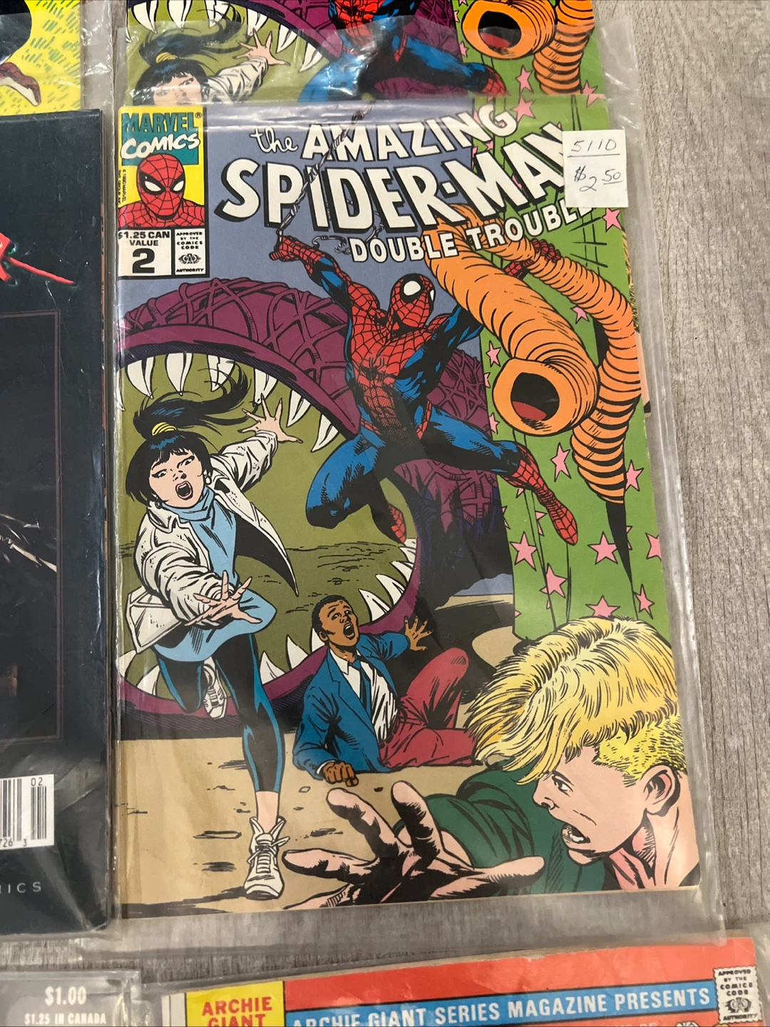 Assorted Comic Books: Spider-Man, Betty & Veronica, The Fly - photo 2