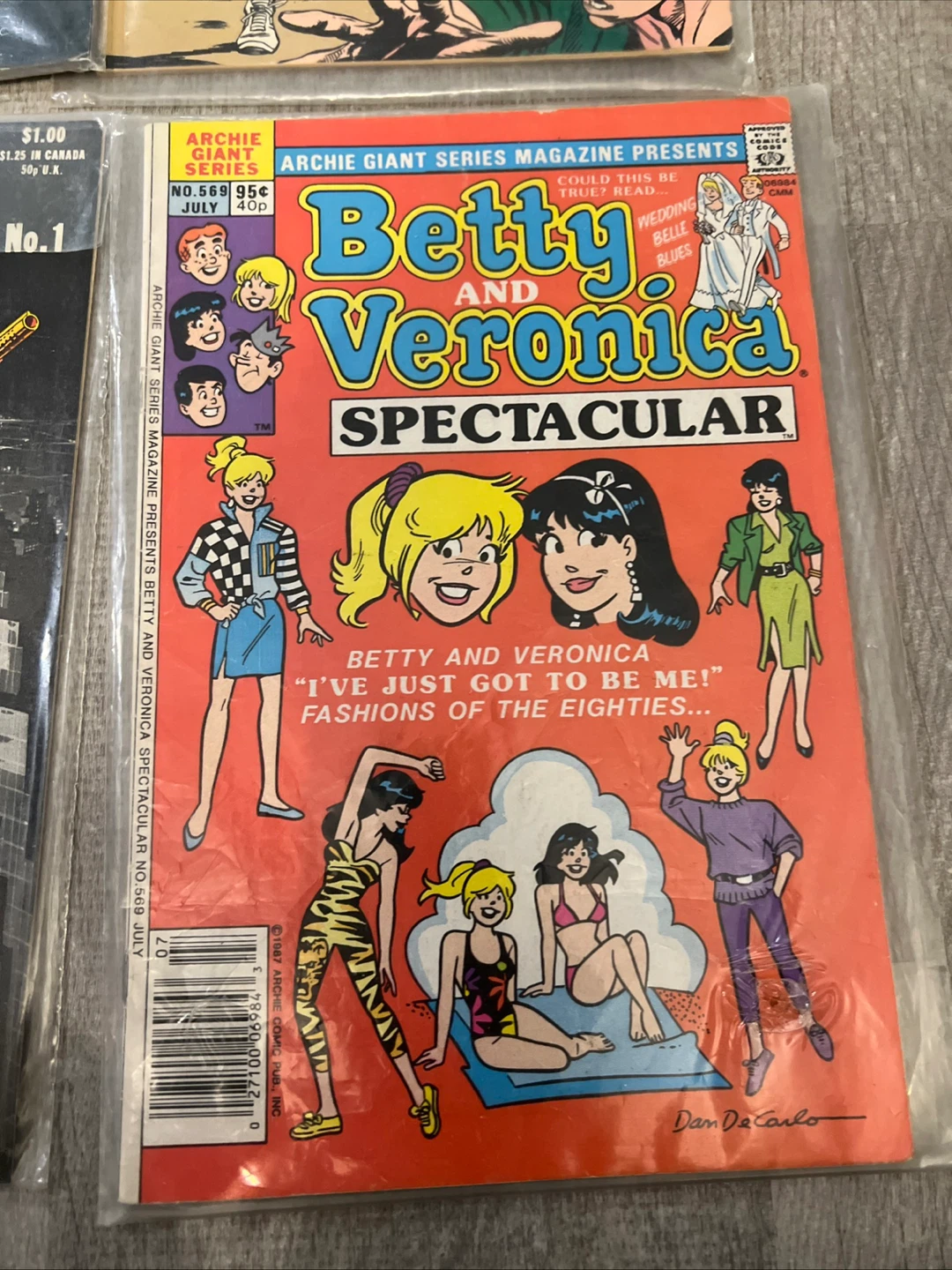 Assorted Comic Books: Spider-Man, Betty & Veronica, The Fly