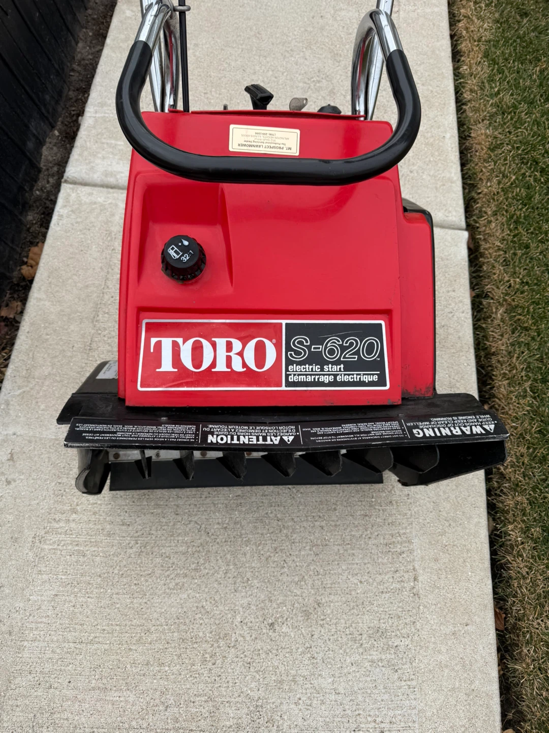 Toro S-620  Snow Blower - photo 2