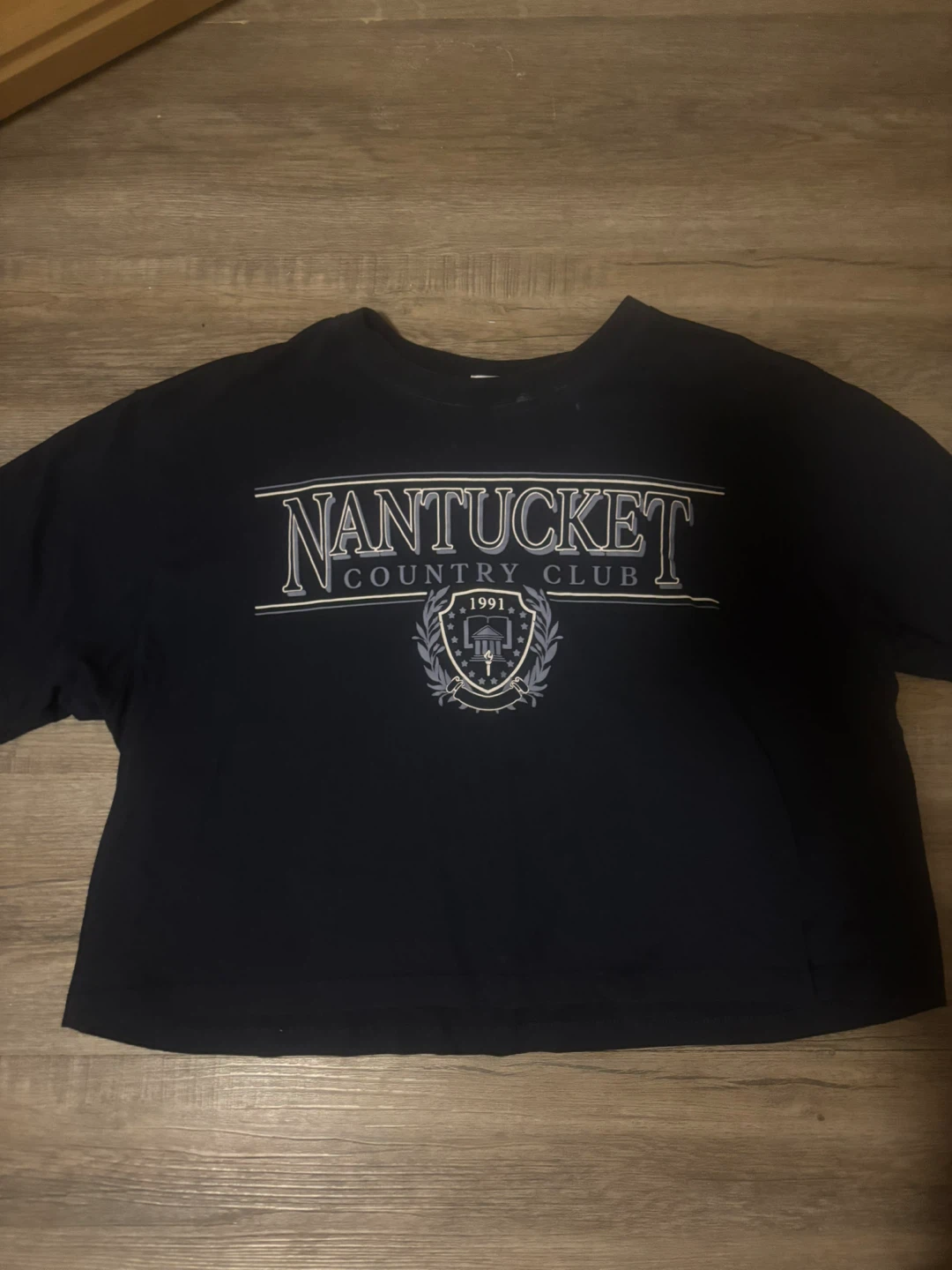Ardene Navy Graphic Tee - M