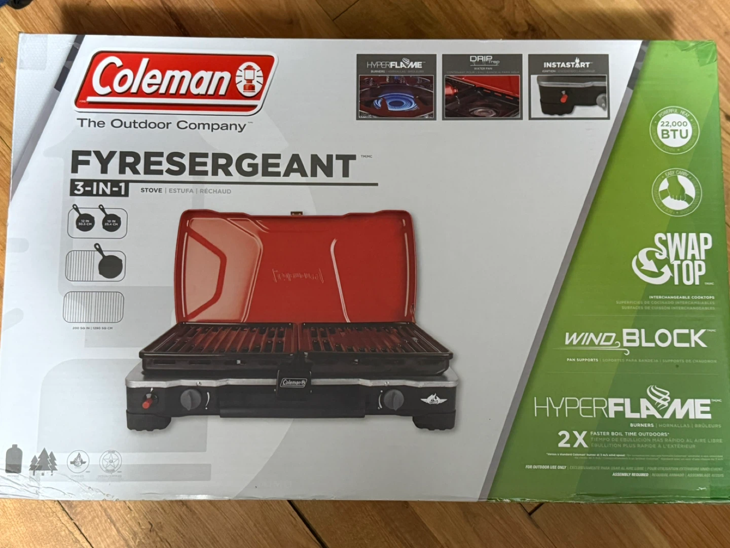Coleman FYRESERGEANT 3-IN-1 Camp Stove