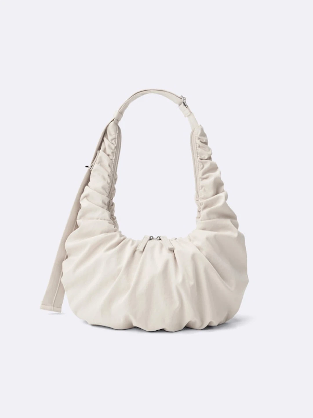GU Dumpling Bag_Color: White/Cream_NWT