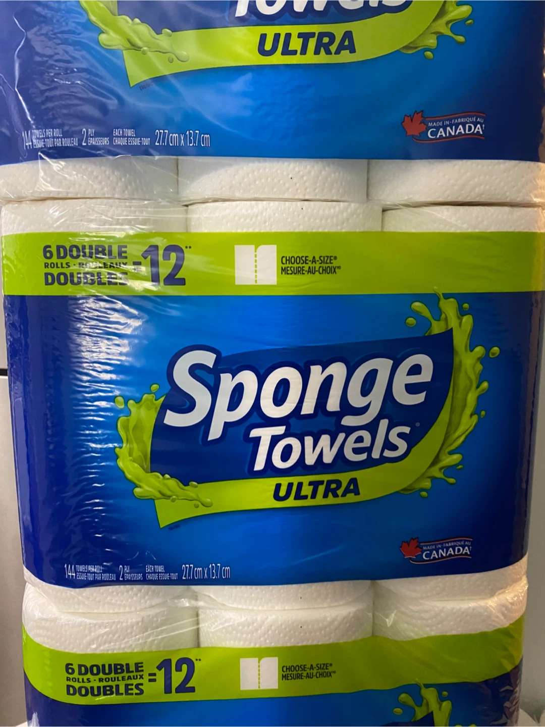 Sponge Towels Ultra 12 Double Rolls - photo 2