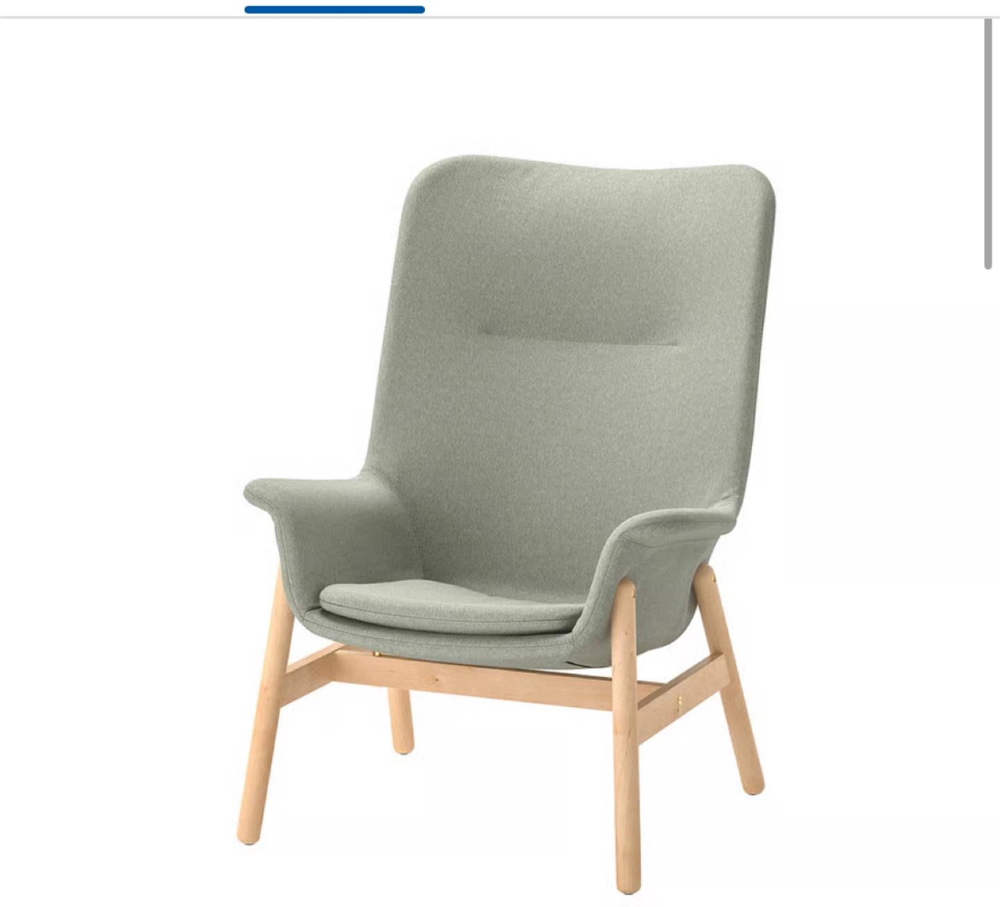 IKEA POÄNG Armchair - Light Green/Birch - photo 2