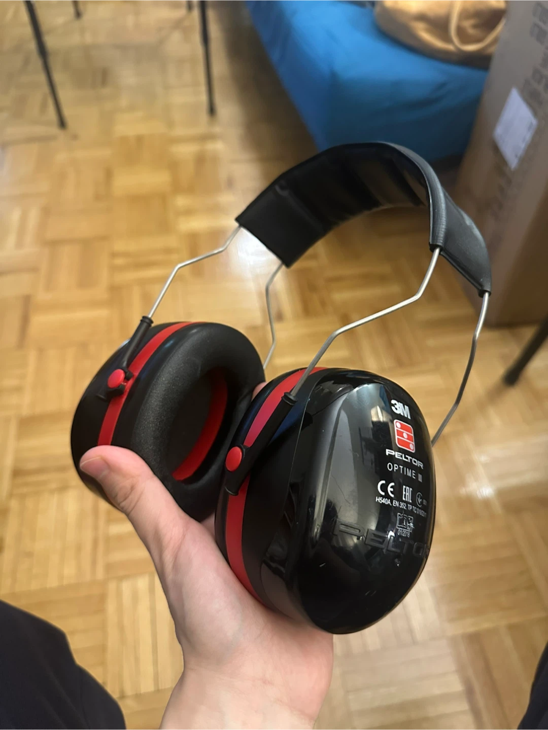 3M Peltor Optime III Hearing Protection Earmuffs