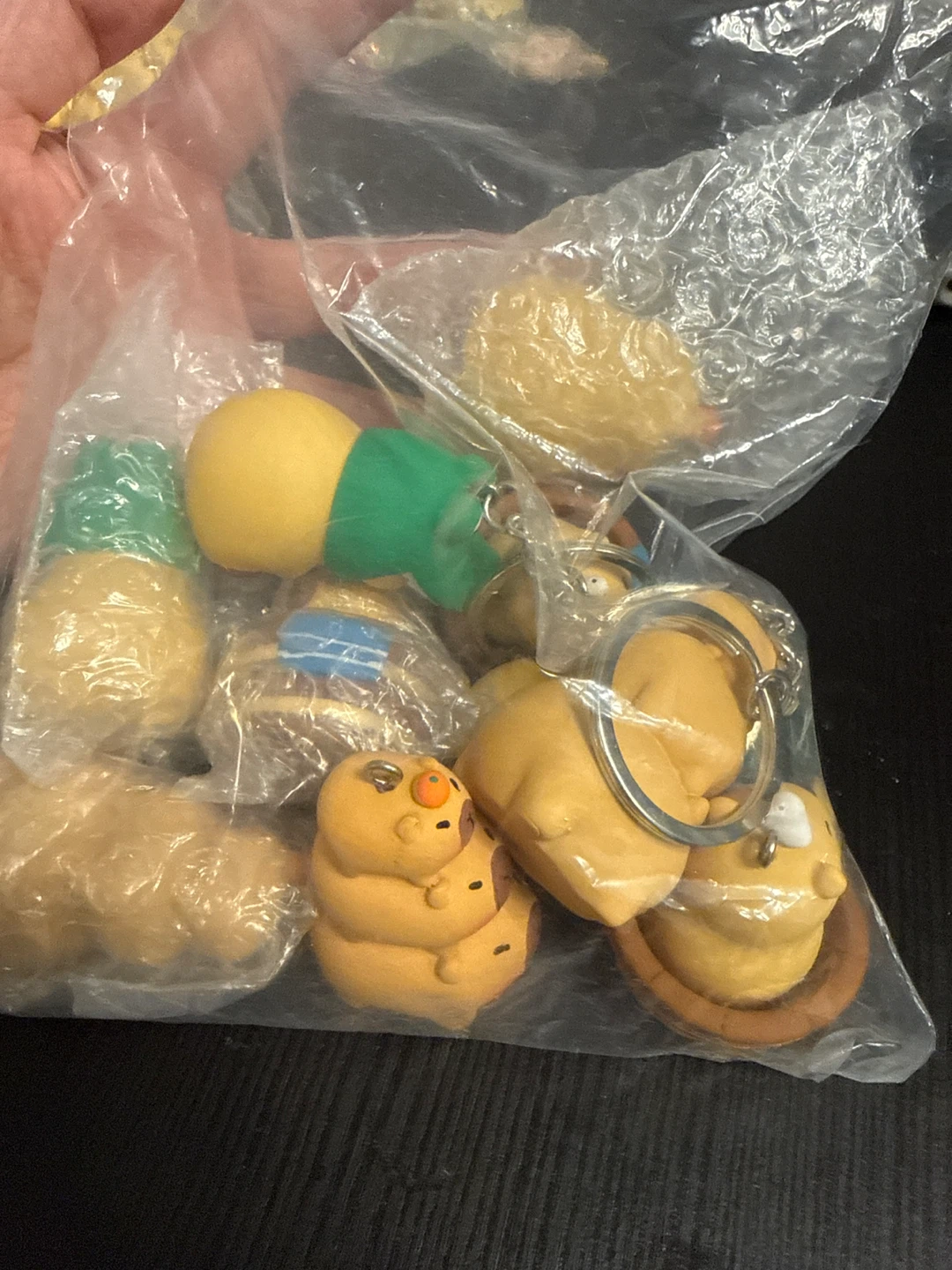 Bag of Cute Capybara Keychains/figures - photo 3